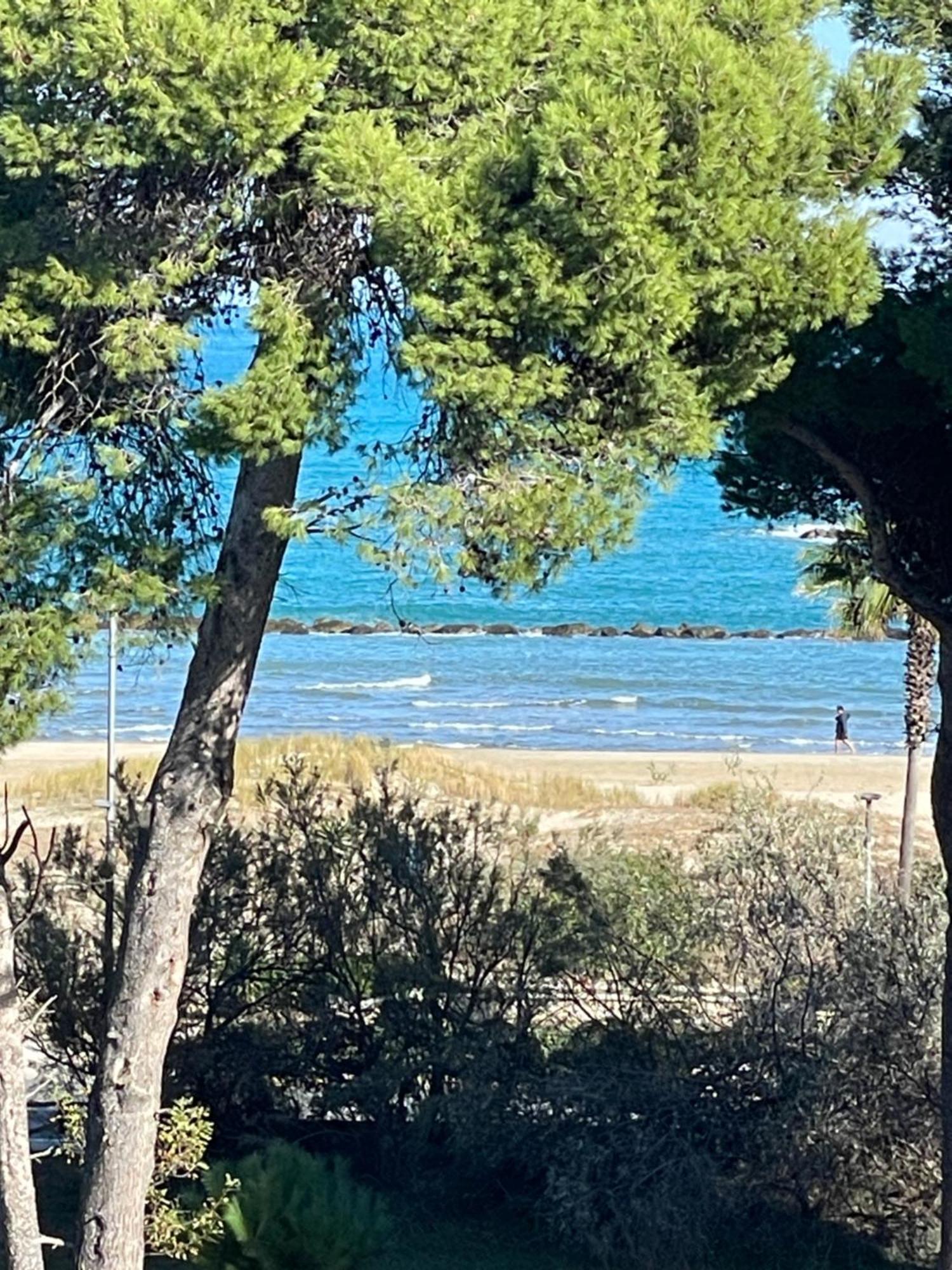 Ferienwohnung Attico Vista E Fronte Mare Zaffiroblu Con Posto Auto Montesilvano Marina Exterior foto